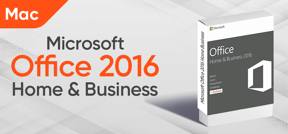 Microsoft Office 2016 Home & Business for MAC